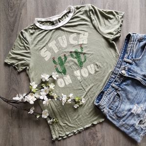 3/$30▪️'Stuck on You' Tee